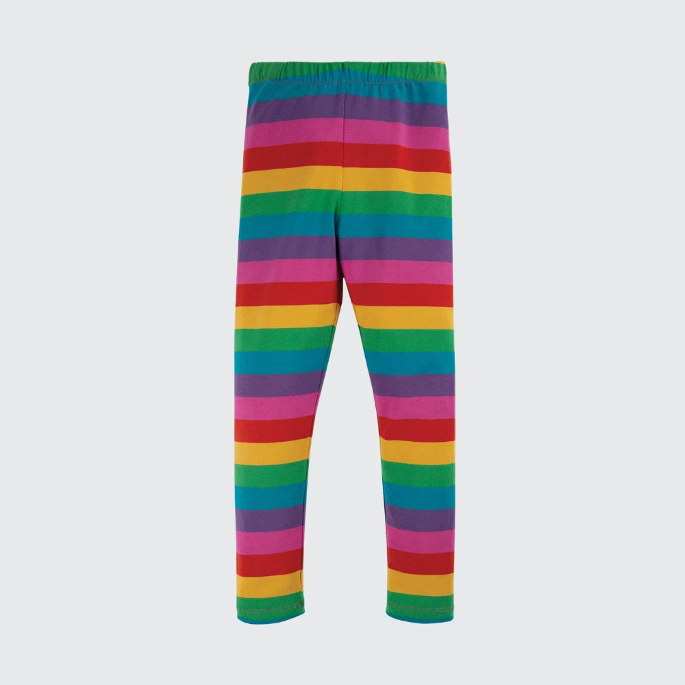 Girls rainbow leggings