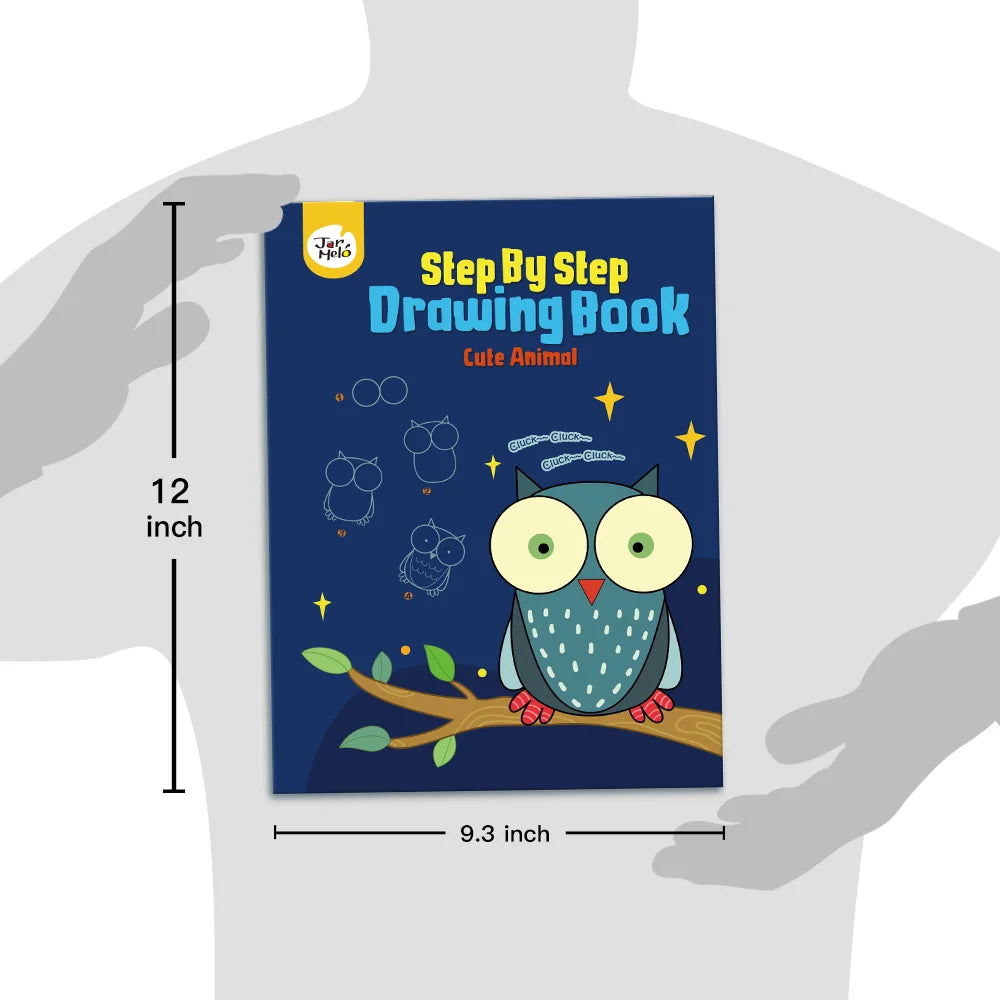JarMelo Step by Step Drawing Book Cute Animals view 4