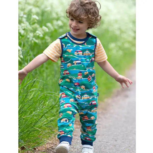 Kite Holihobs Stretch Jersey Dungarees - 3 - 6 months - Dungarees