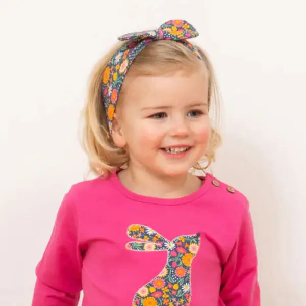 Kite Organic Love Ditsy Bowband Organic Cotton Headband - 4 years - Headbands