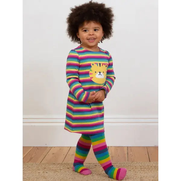 Kite Organic Rainbow Tights – Kids Cotton Leggings - Tights