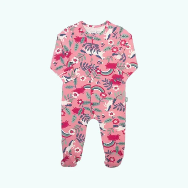 Kite Pig Pannage Long Sleeve Bodysuit with Popper Opening and Integrated Scratch Mitts - LS Bodysuits