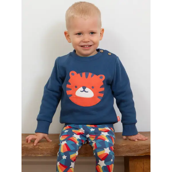 Kite Tiger Organic Cotton Sweatshirt - Jumpers