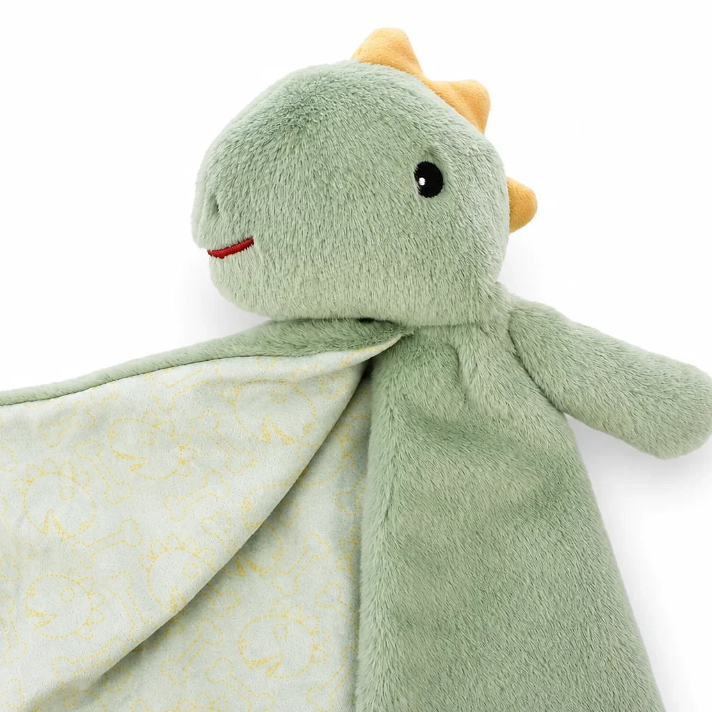 Koala Dream Snuggle Buddy Minty Dinosaur Comforter Blanket view 3