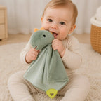 Koala Dream Snuggle Buddy Minty Dinosaur Comforter Blanket view 6