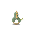Koala Dream Snuggle Buddy Minty Dinosaur Wooden Ring Rattle view 3