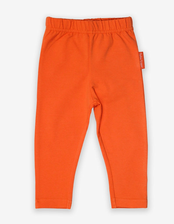 Toby Tiger Organic Orange Leggings Toby Tiger Leggings
