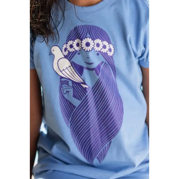 Lillmisslover Waterblue Tee and Danefæ Danesolbaer Kids T-Shirts - T-shirts