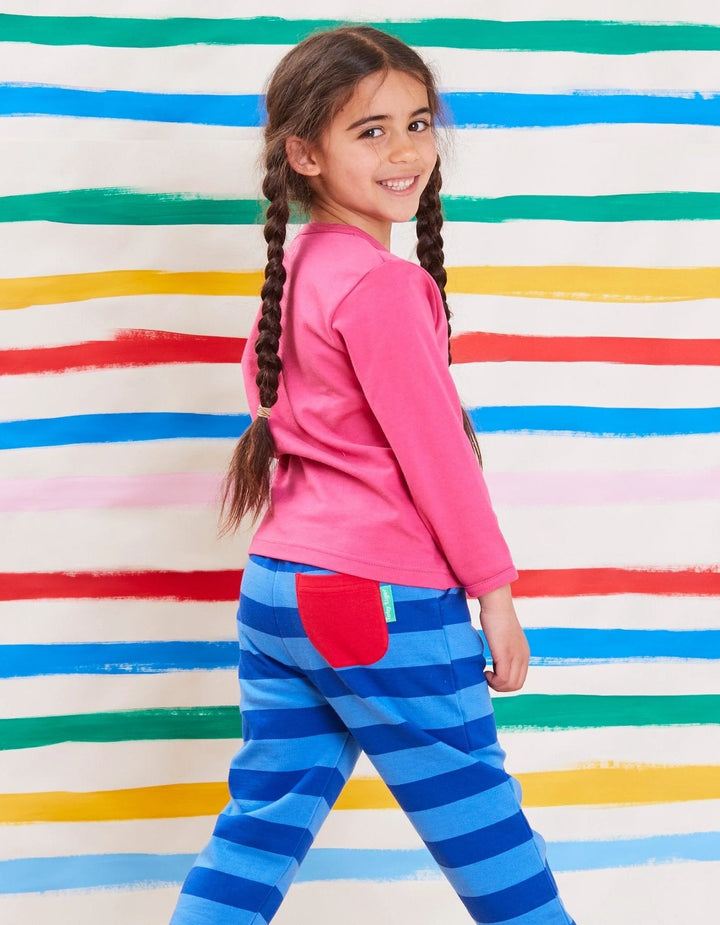 Toby Tiger Organic Pink Long sleeve T-Shirt Toby Tiger T-shirts