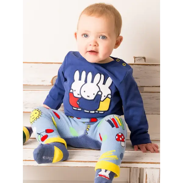 Miffy™ ’Anything is Possible’ Navy Cotton Socks - Socks