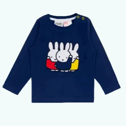 Miffy™ ’Anything is Possible’ Navy Cotton Top - T-shirts