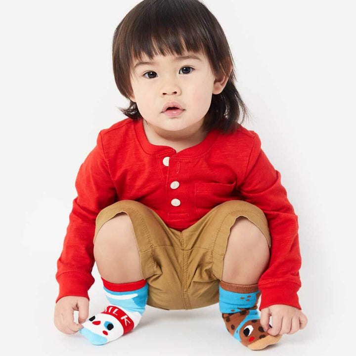 Pals Socks - Milk & Cookies - Kids collectible mismatched socks Pals Socks Socks