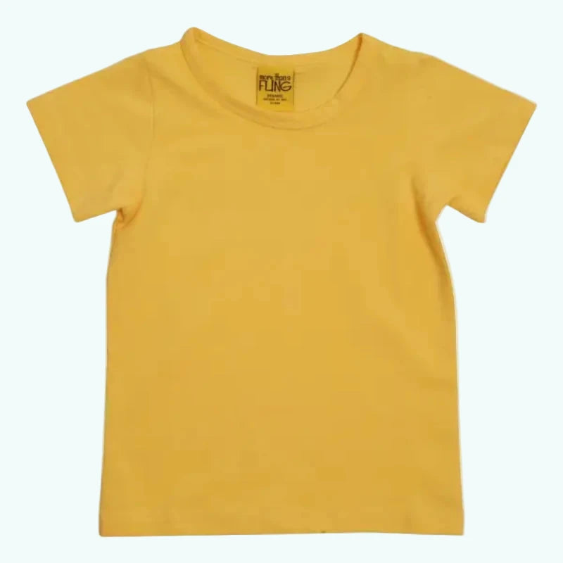 More Than a Fling | Snapdragon Yellow T-Shirt - T-shirts