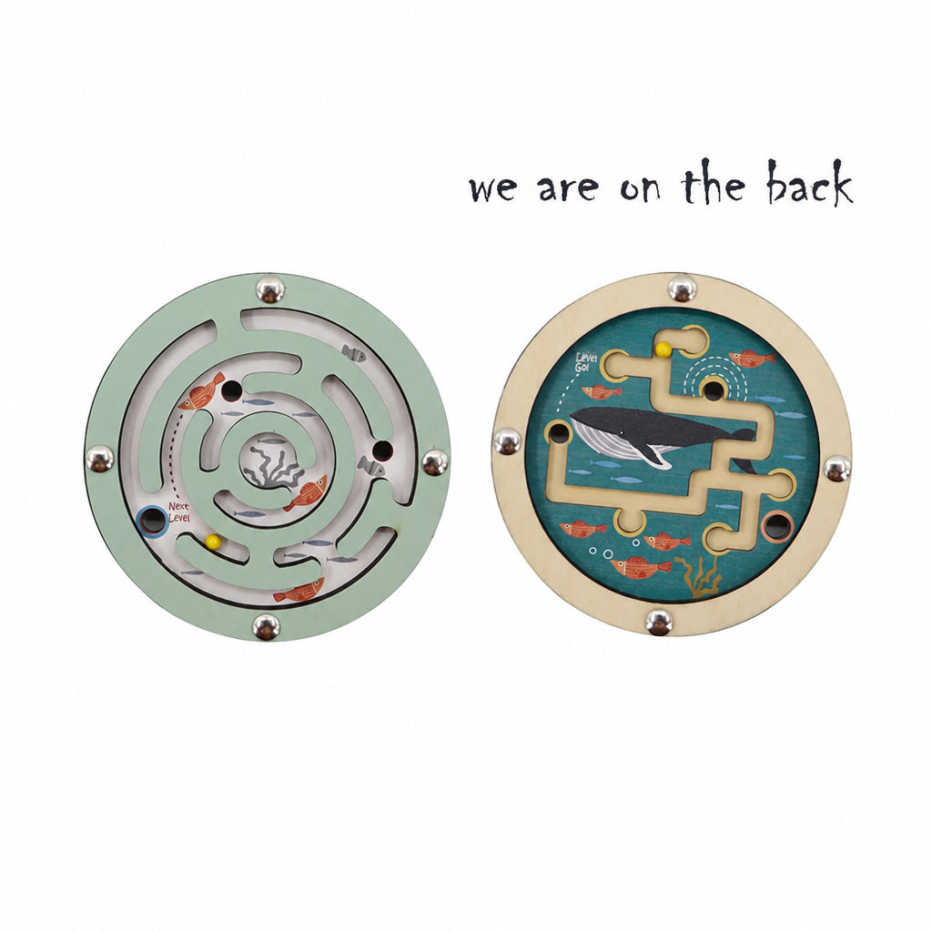 Ocean Pocket Maze Disc Double Sided
