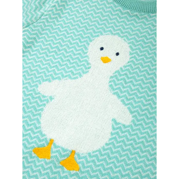 Organic Cotton Duck Unisex Romper - Rompers