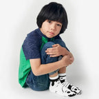 Pals Socks - Ghost & Skeleton {GLOW IN THE DARK} - Kids collectible mismatched socks - 1 - 3 years - Socks