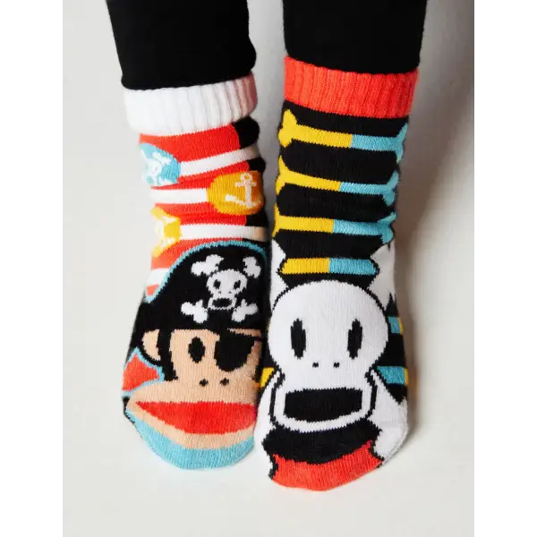 Pals Socks - Julius & Skurvy - Paul Frank Limited Edition - Kids collectible mismatched socks - Socks