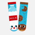 Pals Socks - Milk & Cookies - Kids collectible mismatched socks - 1 - 3 years - Socks