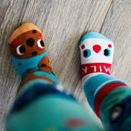 Pals Socks - Milk & Cookies - Kids collectible mismatched socks - 1 - 3 years - Socks