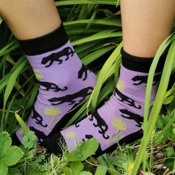 Fraulein Prusselise Organic Kids Socks - Panther Fraulein Prusselise Socks