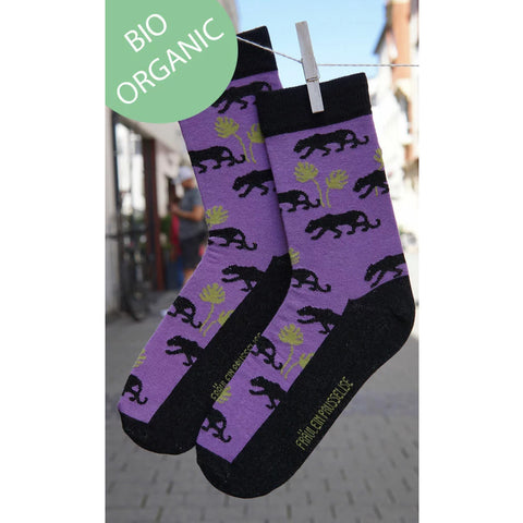 Fraulein Prusselise Organic Kids Socks - Panther