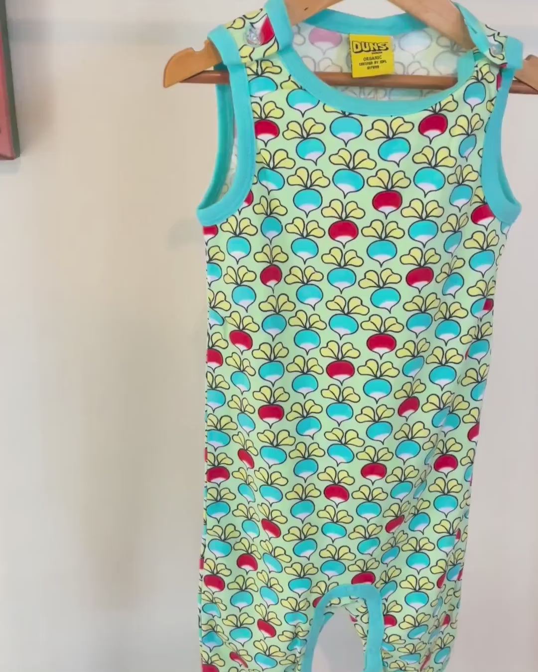 DUNS Sweden Green baby toddler infant playsuit