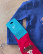 Blade & Rose Hamish Highland Cow Tights
