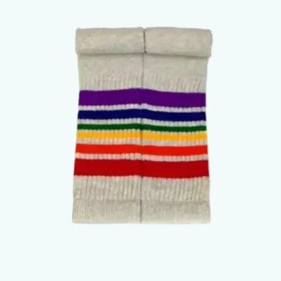 Pride Socks Baby Toddler Rainbow Striped Tubes - Socks