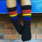 Pride Socks Baby Toddler Rainbow Striped Tubes - Socks