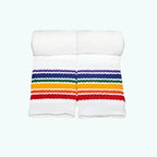 Pride Socks Toddler Rainbow Striped Tubes - Socks