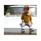 Pride Socks Toddler Rainbow Striped Tubes - Socks