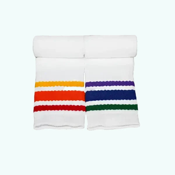 Pride Socks Toddler Rainbow Striped Tubes - Socks