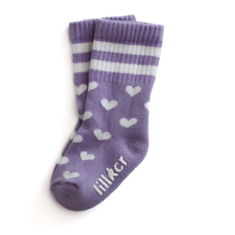 Lillster Hearty Purpur Socks - Purple - Kiddo