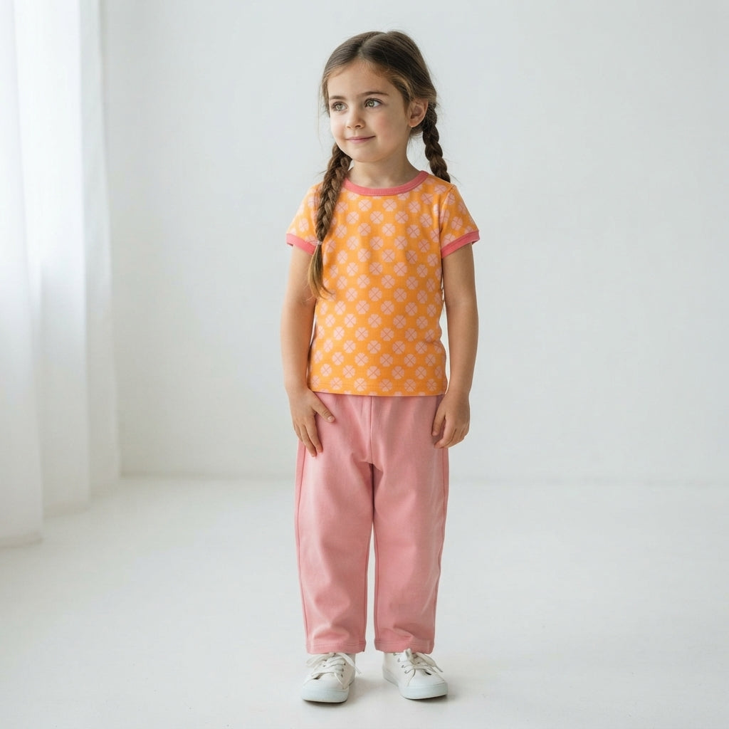 DUNS Sweden Clover Tee: Radiant Yellow