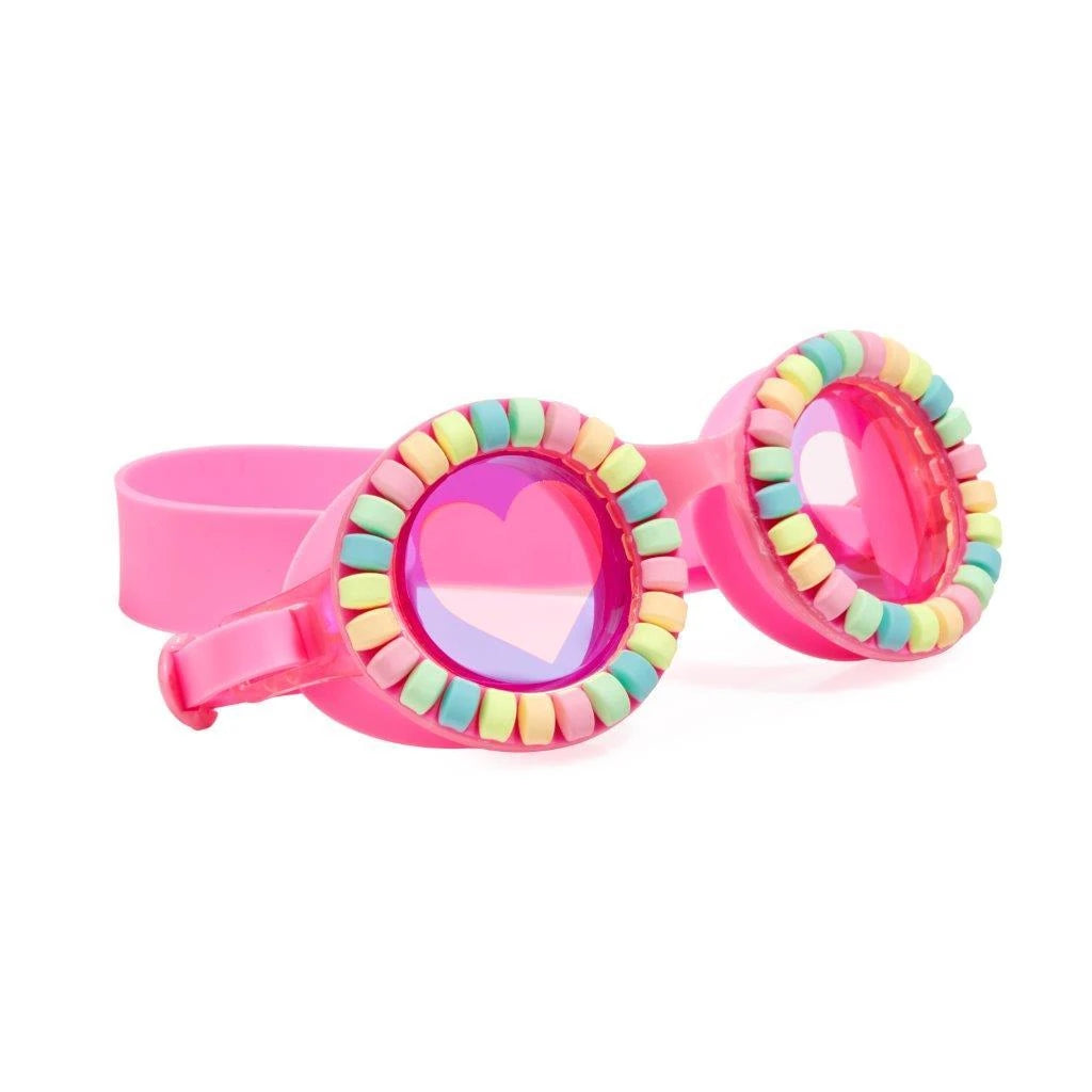 SK-00165 – Bling2o Pool Jewels Pink Candy Bracelet Girls Swim Goggles for Kids