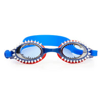 SK-00265 – Bling2o Fish N Chips Tiger Shark Navy Boys Swim Goggles for Kids