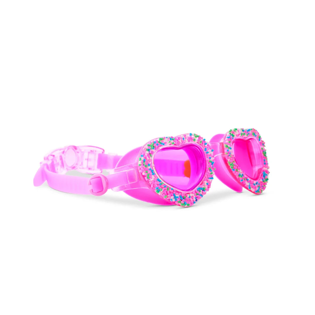 SK-01224 – Bling2o Sprinkle Heart Donut Sweetheart Kids Swim Goggles