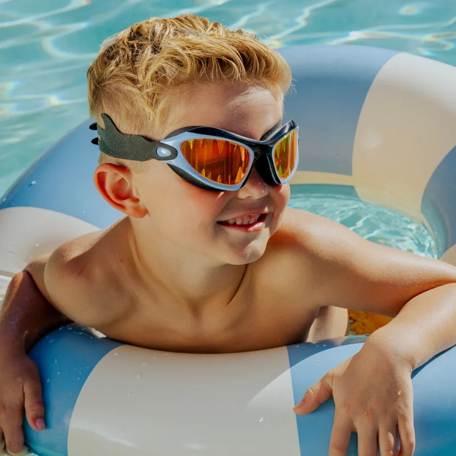 SK-01263 – Bling2o Covert Chomp Deep Cover Shark Kids Swim Goggles