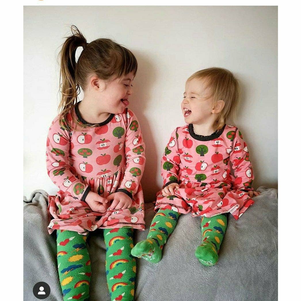 Slugs & Snails Organic Retro Kids Tights - Tights