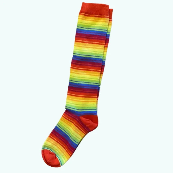 Slugs & Snails Rainbow Stripe Knee Socks Organic Kids - Socks