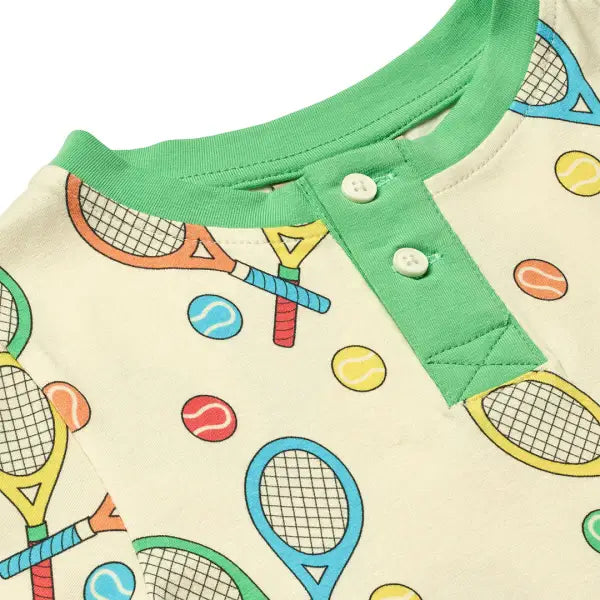 Smafolk Marshmallow Tennis Racket Unisex T-shirt - T-shirts
