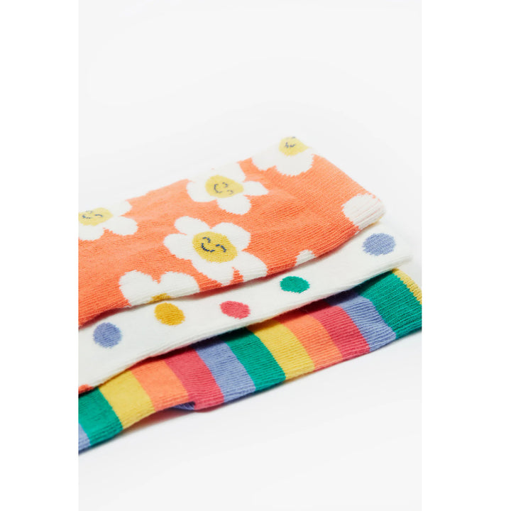 Frugi Organic Rock My Socks 3 Pack – Stay Wild Multipack Frugi Socks