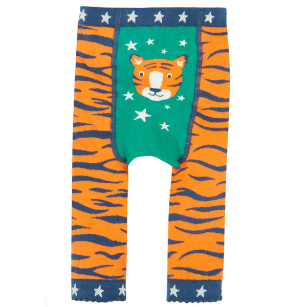Frugi Organic Little Knitted Leggings – Tiger Face Frugi Leggings
