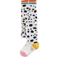 Frugi Organic Norah Tights - Dalmatian Spot