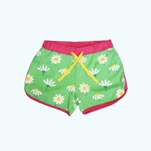 Toby Tiger Organic Daisy Print Shorts - Shorts