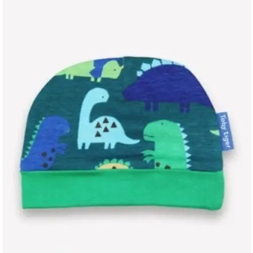 Toby Tiger Organic Dinosaur Print Baby Gift Set - Gift Set