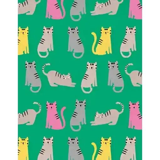 Toby Tiger Organic Kitten Print Baby Gift Set - Gift Set