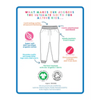 Toby Tiger Organic Multi Stripe Joggers - Joggers
