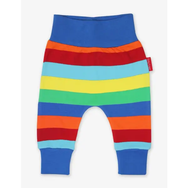 Toby Tiger Organic Multi Stripe Yoga Pants - Yoga Pants