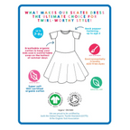Toby Tiger Organic Picnic Print Skater Dress - Dresses